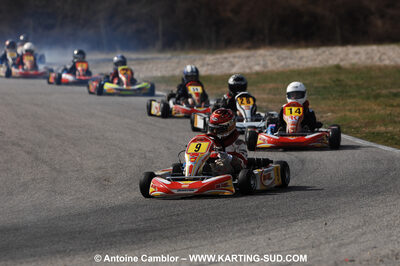 07/03/2010 : 1ère manche du Championnat du Sud 2010 à Lavelanet (photos Antoine Camblor) 2010 — karting