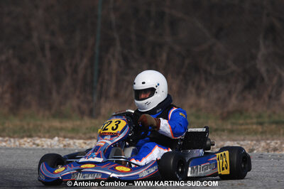 07/03/2010 : 1ère manche du Championnat du Sud 2010 à Lavelanet (photos Antoine Camblor) 2010 — karting