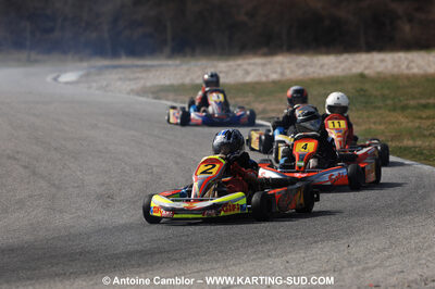 07/03/2010 : 1ère manche du Championnat du Sud 2010 à Lavelanet (photos Antoine Camblor) 2010 — karting