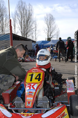 07/03/2010 : 1ère manche du Championnat du Sud 2010 à Lavelanet (photos Antoine Camblor) 2010 — karting