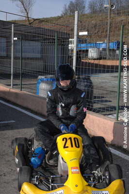07/03/2010 : 1ère manche du Championnat du Sud 2010 à Lavelanet (photos Antoine Camblor) 2010 — karting