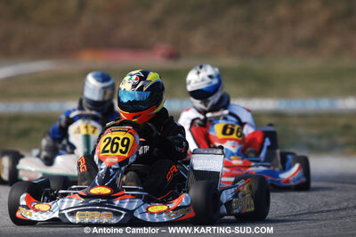 07/03/2010 : 1ère manche du Championnat du Sud 2010 à Lavelanet (photos Antoine Camblor) 2010 — karting