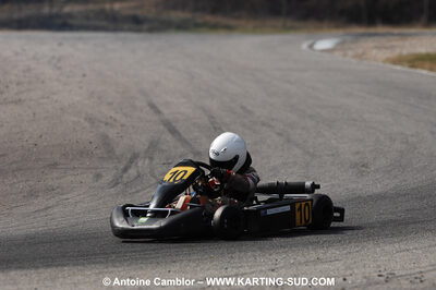 07/03/2010 : 1ère manche du Championnat du Sud 2010 à Lavelanet (photos Antoine Camblor) 2010 — karting