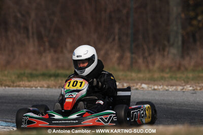 07/03/2010 : 1ère manche du Championnat du Sud 2010 à Lavelanet (photos Antoine Camblor) 2010 — karting