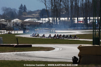 07/03/2010 : 1ère manche du Championnat du Sud 2010 à Lavelanet (photos Antoine Camblor) 2010 — karting
