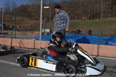07/03/2010 : 1ère manche du Championnat du Sud 2010 à Lavelanet (photos Antoine Camblor) 2010 — karting