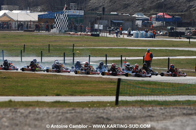 07/03/2010 : 1ère manche du Championnat du Sud 2010 à Lavelanet (photos Antoine Camblor) 2010 — karting
