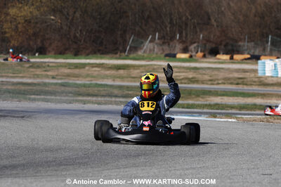 07/03/2010 : 1ère manche du Championnat du Sud 2010 à Lavelanet (photos Antoine Camblor) 2010 — karting