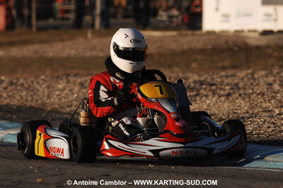07/03/2010 : 1ère manche du Championnat du Sud 2010 à Lavelanet (photos Antoine Camblor) 2010 — karting