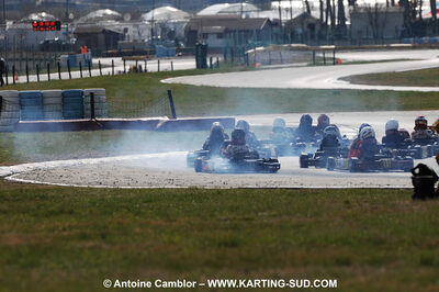 07/03/2010 : 1ère manche du Championnat du Sud 2010 à Lavelanet (photos Antoine Camblor) 2010 — karting