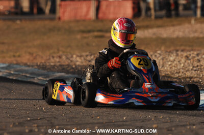 07/03/2010 : 1ère manche du Championnat du Sud 2010 à Lavelanet (photos Antoine Camblor) 2010 — karting