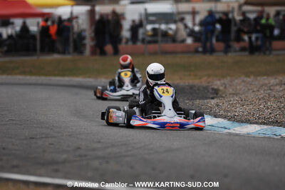 07/03/2010 : 1ère manche du Championnat du Sud 2010 à Lavelanet (photos Antoine Camblor) 2010 — karting