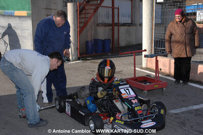 07/03/2010 : 1ère manche du Championnat du Sud 2010 à Lavelanet (photos Antoine Camblor) 2010 — karting