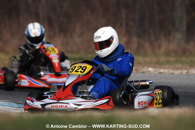 07/03/2010 : 1ère manche du Championnat du Sud 2010 à Lavelanet (photos Antoine Camblor) 2010 — karting