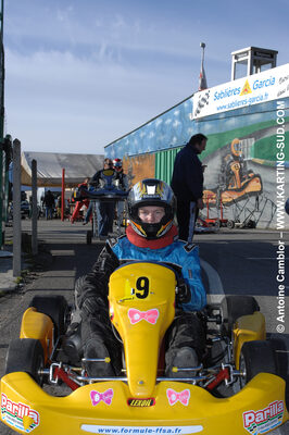 07/03/2010 : 1ère manche du Championnat du Sud 2010 à Lavelanet (photos Antoine Camblor) 2010 — karting