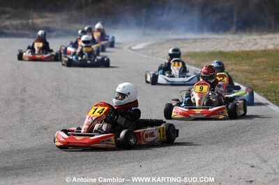 07/03/2010 : 1ère manche du Championnat du Sud 2010 à Lavelanet (photos Antoine Camblor) 2010 — karting