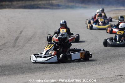 07/03/2010 : 1ère manche du Championnat du Sud 2010 à Lavelanet (photos Antoine Camblor) 2010 — karting