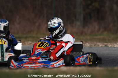 07/03/2010 : 1ère manche du Championnat du Sud 2010 à Lavelanet (photos Antoine Camblor) 2010 — karting
