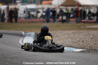 07/03/2010 : 1ère manche du Championnat du Sud 2010 à Lavelanet (photos Antoine Camblor) 2010 — karting