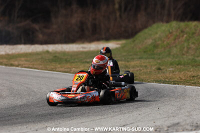 07/03/2010 : 1ère manche du Championnat du Sud 2010 à Lavelanet (photos Antoine Camblor) 2010 — karting