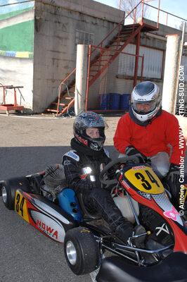07/03/2010 : 1ère manche du Championnat du Sud 2010 à Lavelanet (photos Antoine Camblor) 2010 — karting