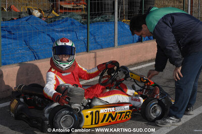 07/03/2010 : 1ère manche du Championnat du Sud 2010 à Lavelanet (photos Antoine Camblor) 2010 — karting