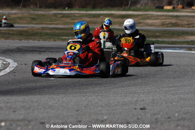 07/03/2010 : 1ère manche du Championnat du Sud 2010 à Lavelanet (photos Antoine Camblor) 2010 — karting