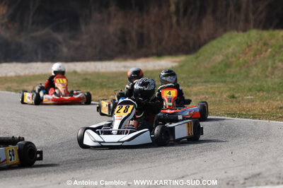 07/03/2010 : 1ère manche du Championnat du Sud 2010 à Lavelanet (photos Antoine Camblor) 2010 — karting