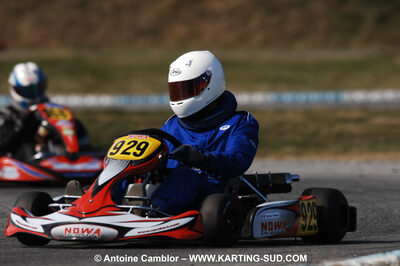 07/03/2010 : 1ère manche du Championnat du Sud 2010 à Lavelanet (photos Antoine Camblor) 2010 — karting