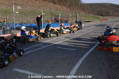 07/03/2010 : 1ère manche du Championnat du Sud 2010 à Lavelanet (photos Antoine Camblor) 2010 — karting