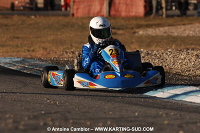07/03/2010 : 1ère manche du Championnat du Sud 2010 à Lavelanet (photos Antoine Camblor) 2010 — karting