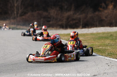 07/03/2010 : 1ère manche du Championnat du Sud 2010 à Lavelanet (photos Antoine Camblor) 2010 — karting