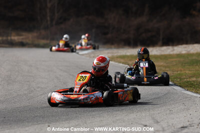 07/03/2010 : 1ère manche du Championnat du Sud 2010 à Lavelanet (photos Antoine Camblor) 2010 — karting