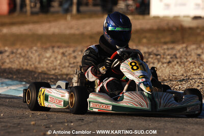 07/03/2010 : 1ère manche du Championnat du Sud 2010 à Lavelanet (photos Antoine Camblor) 2010 — karting
