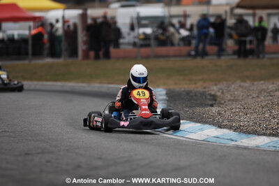 07/03/2010 : 1ère manche du Championnat du Sud 2010 à Lavelanet (photos Antoine Camblor) 2010 — karting