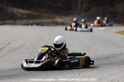 07/03/2010 : 1ère manche du Championnat du Sud 2010 à Lavelanet (photos Antoine Camblor) 2010 — karting