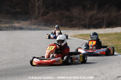 07/03/2010 : 1ère manche du Championnat du Sud 2010 à Lavelanet (photos Antoine Camblor) 2010 — karting