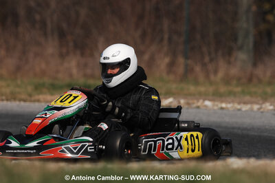 07/03/2010 : 1ère manche du Championnat du Sud 2010 à Lavelanet (photos Antoine Camblor) 2010 — karting