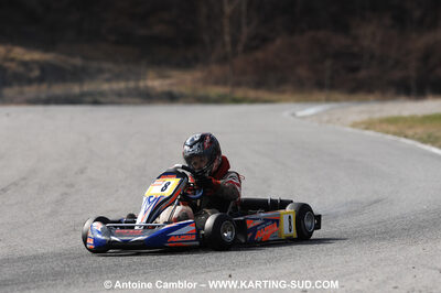 07/03/2010 : 1ère manche du Championnat du Sud 2010 à Lavelanet (photos Antoine Camblor) 2010 — karting