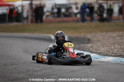 07/03/2010 : 1ère manche du Championnat du Sud 2010 à Lavelanet (photos Antoine Camblor) 2010 — karting