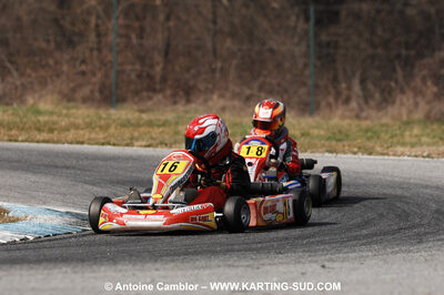 07/03/2010 : 1ère manche du Championnat du Sud 2010 à Lavelanet (photos Antoine Camblor) 2010 — karting
