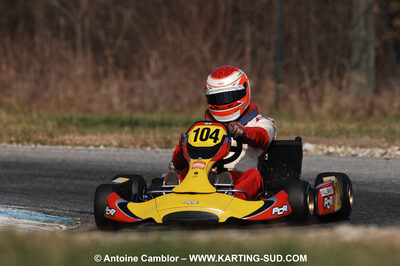 07/03/2010 : 1ère manche du Championnat du Sud 2010 à Lavelanet (photos Antoine Camblor) 2010 — karting
