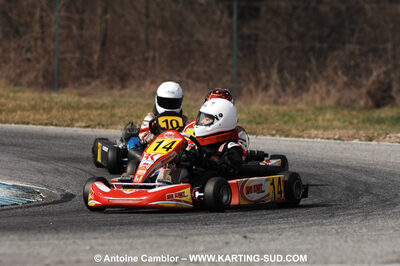 07/03/2010 : 1ère manche du Championnat du Sud 2010 à Lavelanet (photos Antoine Camblor) 2010 — karting