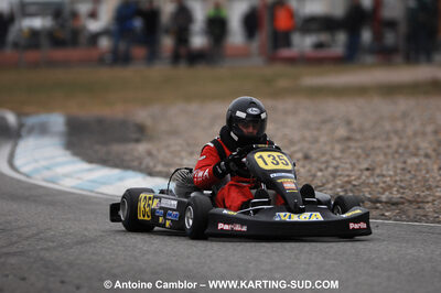 07/03/2010 : 1ère manche du Championnat du Sud 2010 à Lavelanet (photos Antoine Camblor) 2010 — karting