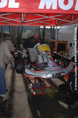 07/03/2010 : 1ère manche du Championnat du Sud 2010 à Lavelanet (photos Antoine Camblor) 2010 — karting
