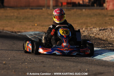 07/03/2010 : 1ère manche du Championnat du Sud 2010 à Lavelanet (photos Antoine Camblor) 2010 — karting