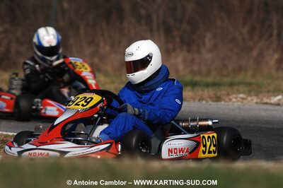 07/03/2010 : 1ère manche du Championnat du Sud 2010 à Lavelanet (photos Antoine Camblor) 2010 — karting