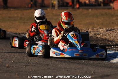 07/03/2010 : 1ère manche du Championnat du Sud 2010 à Lavelanet (photos Antoine Camblor) 2010 — karting