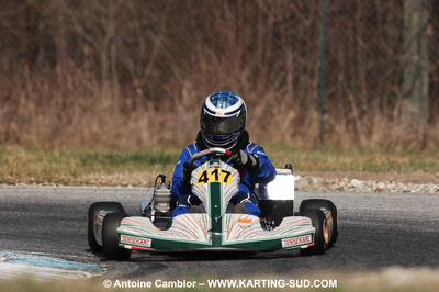 07/03/2010 : 1ère manche du Championnat du Sud 2010 à Lavelanet (photos Antoine Camblor) 2010 — karting