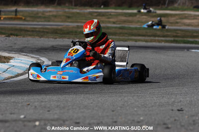 07/03/2010 : 1ère manche du Championnat du Sud 2010 à Lavelanet (photos Antoine Camblor) 2010 — karting